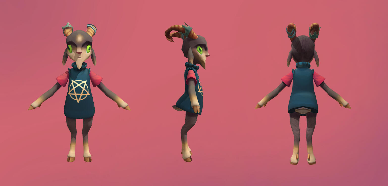 Low Poly Character Model