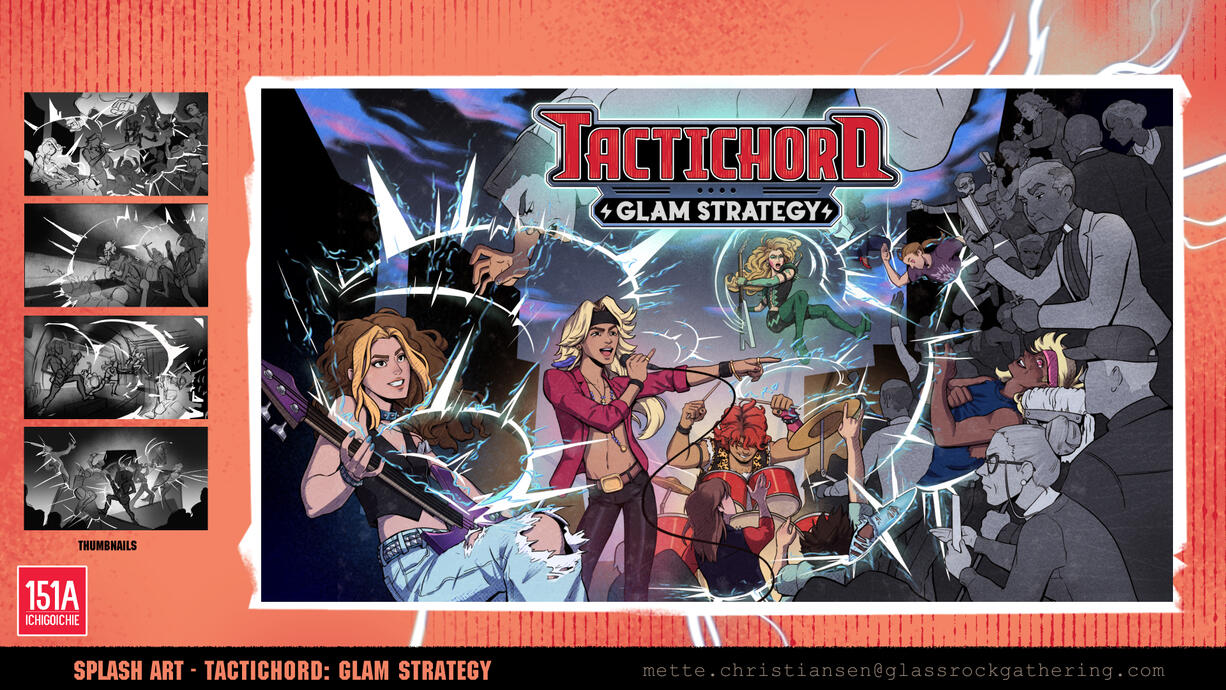 Splash art for Tactichord: Glam Strategy