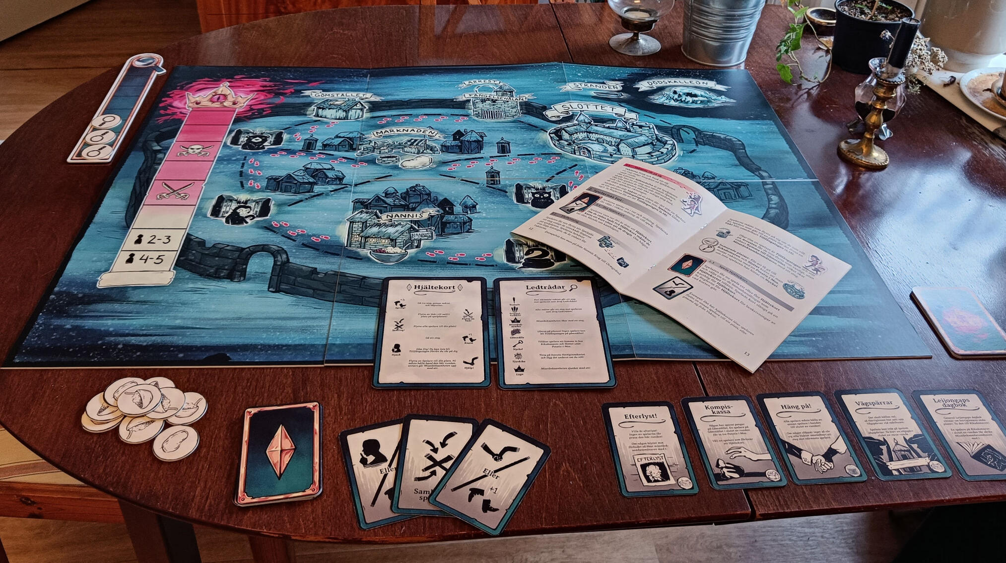 Graphic design for Board Game Collaboration with Baluba and Uppsala University