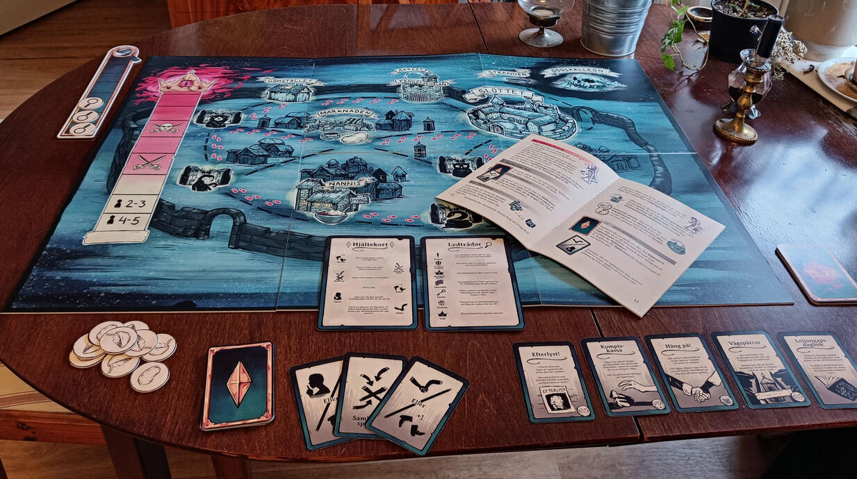 Graphic design for Board Game Collaboration with Baluba and Uppsala University