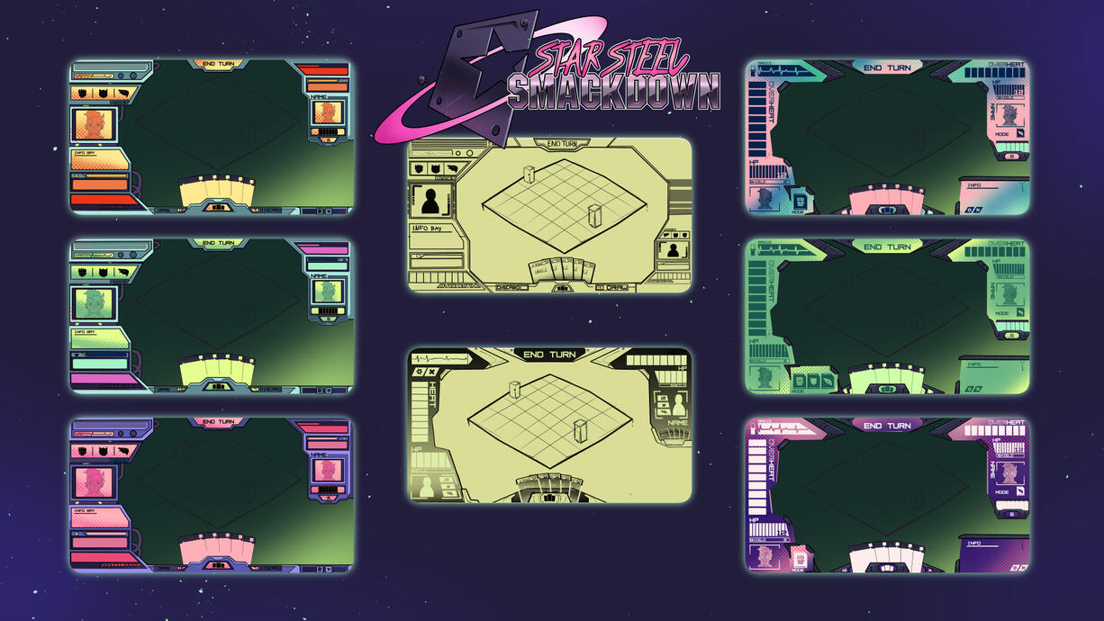 UI Design for Star Steel Smackdown