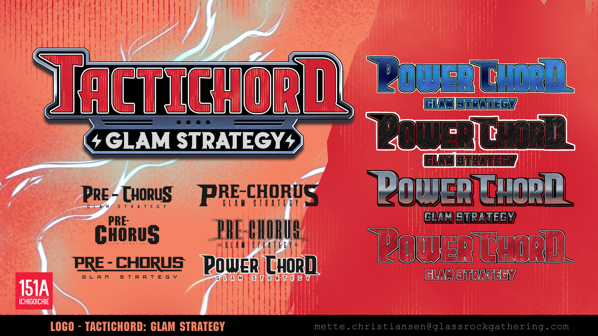 Logo design for Tactichord: Glam Strategy